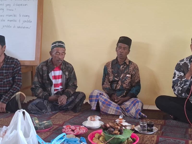Wujud Syukur, SD Negeri 9 Curah Tatal Gelar Doa Bersama Atas Rampungnya Pembangunan Ruang Kelas Baru Curah Tatal