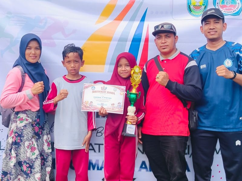 Hebat! SD Negeri 9 Curah Tatal Raih Juara 1 Kid's Athletic Putri dalam O2SN Tingkat Kecamatan Arjasa